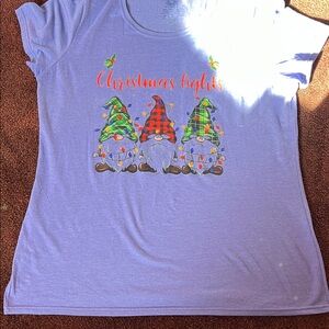 Fruit of the Loom Purple T-Shirt